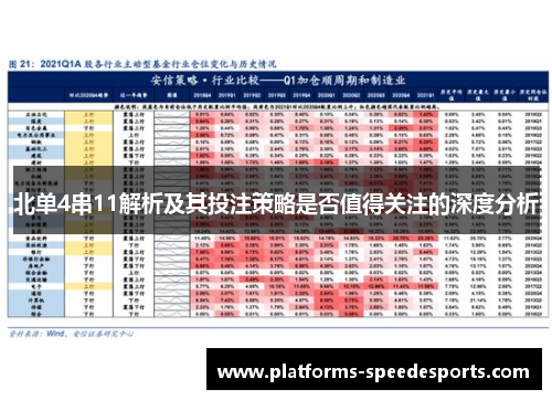 北单4串11解析及其投注策略是否值得关注的深度分析