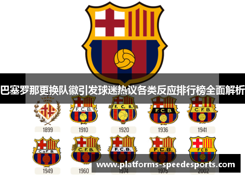 巴塞罗那更换队徽引发球迷热议各类反应排行榜全面解析