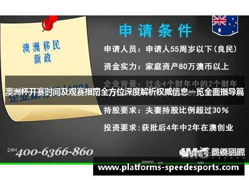 澳洲杯开赛时间及观赛指南全方位深度解析权威信息一览全面指导篇